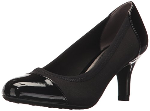 LifeStride Damen Parigi Dress Pump, Schwarz, 43 EU Weit von LifeStride