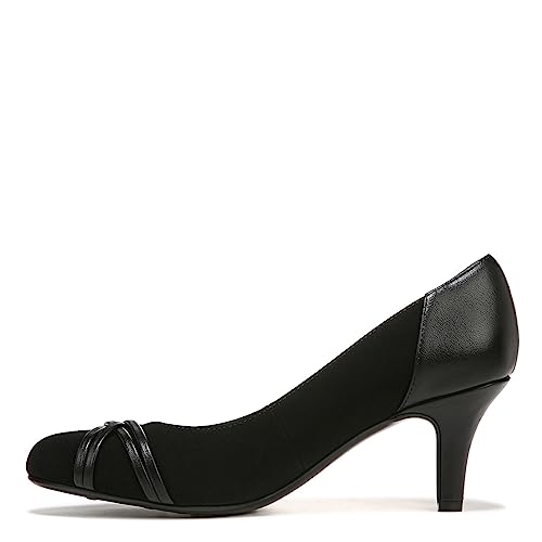 LifeStride Damen Pascal Dress Pump, Schwarz, 38 EU Weit von LifeStride