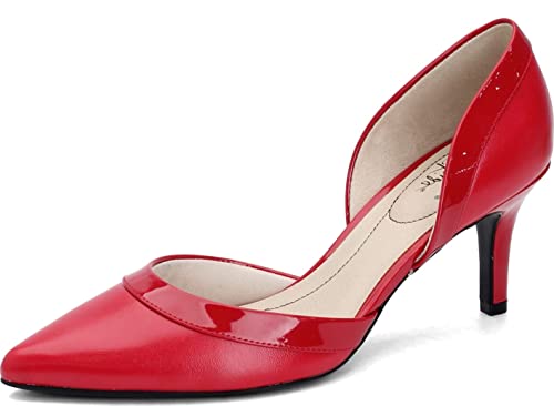 LifeStride Damen Saldana Pumps, feuerrot, 41 EU von LifeStride