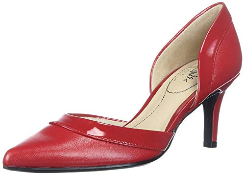 LifeStride Damen Saldana Pumps, feuerrot, 38.5 EU Weit von LifeStride