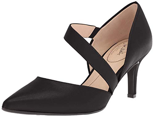 LifeStride Damen Suki Pumps, Schwarz, 38.5 EU Weit von LifeStride