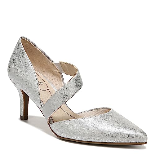 LifeStride Women's Suki Pump, Silver, 7 Wide von LifeStride