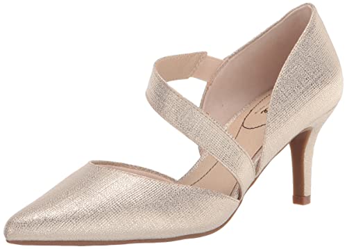 LifeStride Damen Suki Pump Pumps, Helles Gold, 42 EU Weit von LifeStride
