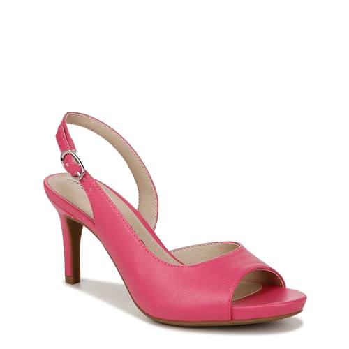 LifeStride Damen Teller 2 Slingback Peep Toe Pumps Absatz-Sandalen, French Pink, 36 EU von LifeStride