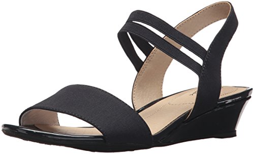 LifeStride Damen Yolo Keilsandale, Navy, 37.5 EU Weit von LifeStride