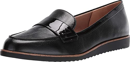 LifeStride Damen Zee Loafer Slipper, Schwarz-dm, 40 EU Weit von LifeStride