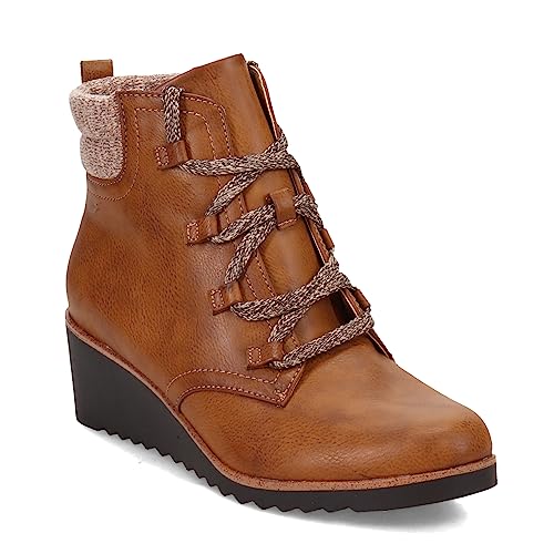 LifeStride Damen Zone Stiefelette, Braun-Whiskey Brown, 37 EU von LifeStride