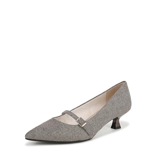 LifeStride Madelyn Damen-Pumps, Braunes Leinen, 43 EU von LifeStride