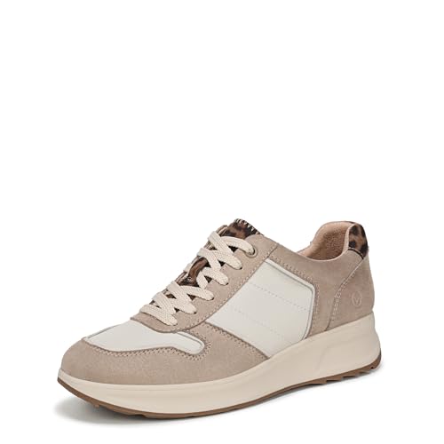 LifeStride Revival Damen-Sneaker, Dover Tan/Hahnentrittmuster, 9 Wide von LifeStride