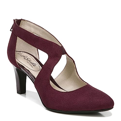 LifeStride Damen Johanna 2 Pumps, Pinot Schwarz, 39 EU Weit von LifeStride