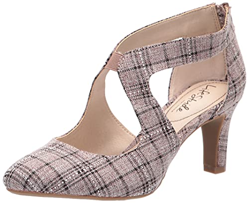 LifeStride Women's Giovanna 2 Pump, Clay Plaid, 7 Wide von LifeStride