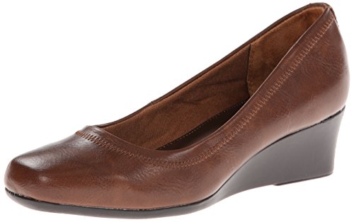 LifeStride Damen Groovy Groovygroovygroovy keilpumpe, Darktan, 41 EU Weit von LifeStride