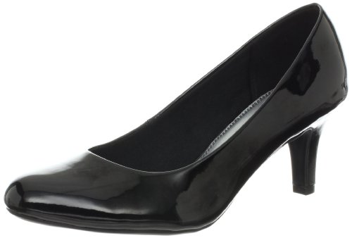 LifeStride Women's Parigi Dress Pump, Black Glory, 6.5 N US von LifeStride