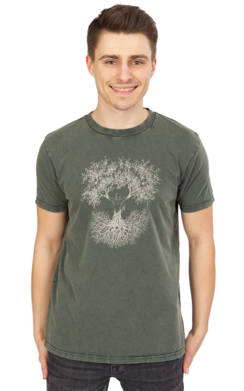 Herren Shirt Fusion Aus Biobaumwolle/T-Shirt Organic Cotton von LifeTreeDE