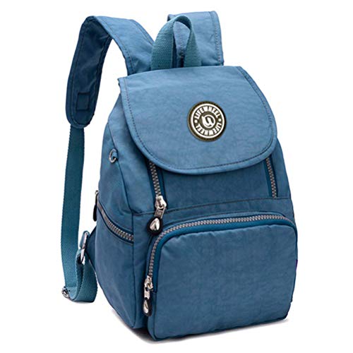 LifeWheel Mini Rucksack Damen Mädchen Klein Wasserdichter Nylon Lässiger Daypacks Reiserucksack Schulrucksack Anti Diebstahl Rucksack von LifeWheel