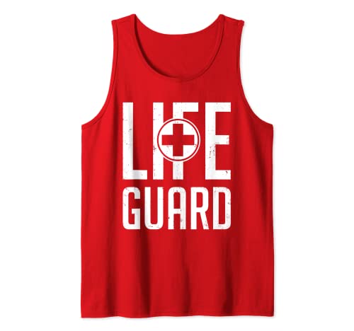 Lifeguard Rettung Geschenke eleventeez Herren Tank Top Rot S Rotes Kreuz fr Lebensretter von Lifeguard Rettung Geschenke eleventeez