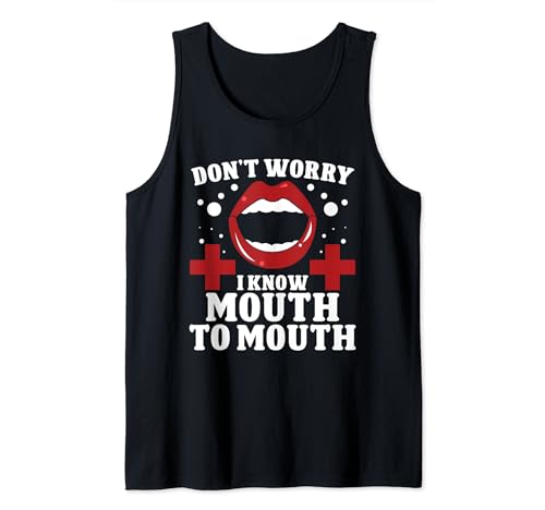 Lifeguarding Rescue Kit Mund zu Mund Pool Guard Tank Top Lifeguarding Rescue Kit Mund zu Mund Pool Guard Tank Top von Lifeguarding kit men youth lifeguards apparel men