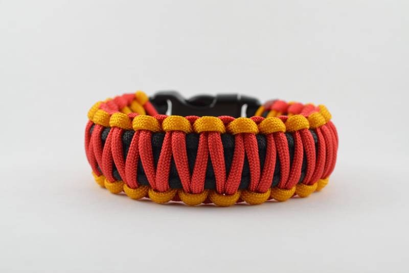 Us Marine Corps Motiv 550 Paracord Armband - Handgemacht Us Marine Corps Motiv 550 Paracord Armband - Handgemacht von LifelineOutdoorGear