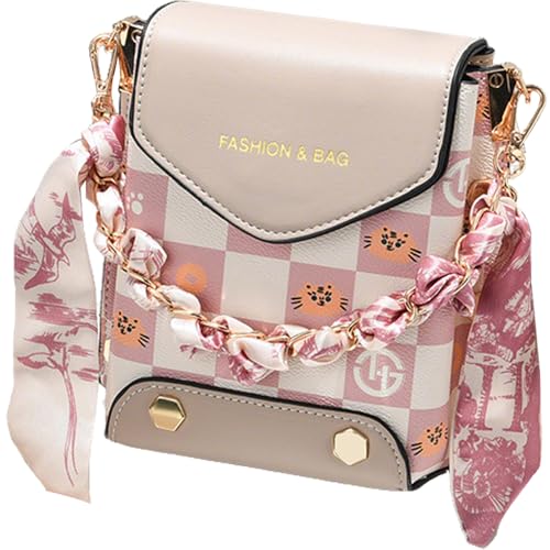 Lifenanny Kleine Umhängetasche, Handy-Handtasche, Geldbörse, Geldbörse mit Kettengriff, für Damen, Mädchen, Teenager, aprikose, Small Lifenanny Kleine Umhängetasche, Handy-Handtasche, Geldbörse, Geldbörse mit Kettengriff, für Damen, Mädchen, Teenager, aprikose, Small von Lifenanny