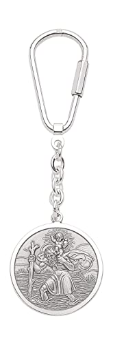 Christophorus Schlüsselanhänger aus 925 echt Silber Schutzpatron der Reisenden Christophorus Schlüsselanhänger aus 925 echt Silber Schutzpatron der Reisenden von Lifestyle Schmuck