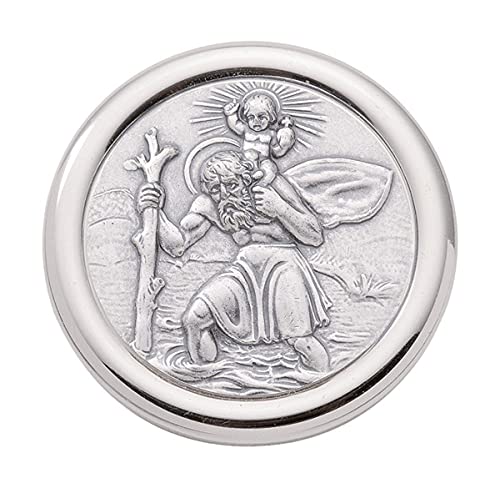 Lifestyle Schmuck Christophorus Autoplakette aus 925 echt Silber Schutzpatron der Reisenden Lifestyle Schmuck Christophorus Autoplakette aus 925 echt Silber Schutzpatron der Reisenden von Lifestyle Schmuck