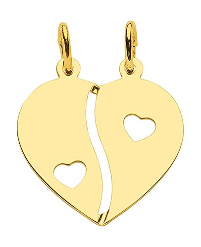 Lifestyle Schmuck Herz Partner Freundschaftsanhänger Anhänger Kettenanhänger aus 333 Gelbgold 8 Karat Lifestyle Schmuck Herz Partner Freundschaftsanhänger Anhänger Kettenanhänger aus 333 Gelbgold 8 Karat von Lifestyle Schmuck