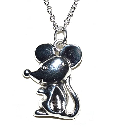 Maus Anhänger mit Silber Kette 45cm Maus Anhänger mit Silber Kette 45cm von Lifestyle Schmuck