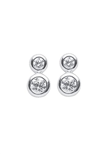 Ohrstecker mit Zirkonia aus 925 Sterling Silber Ohrstecker mit Zirkonia aus 925 Sterling Silber von Lifestyle Schmuck