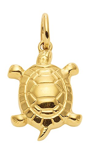 Schildkröte Anhänger, Kettenanhänger aus 585 echt Gold 14 Karat Schildkröte Anhänger, Kettenanhänger aus 585 echt Gold 14 Karat von Lifestyle Schmuck