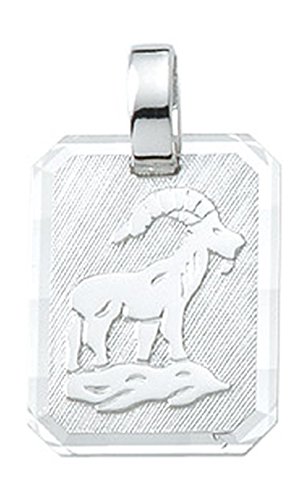 Sternzeichen Anhänger Steinbock aus 925 echt Silber von Lifestyle Schmuck