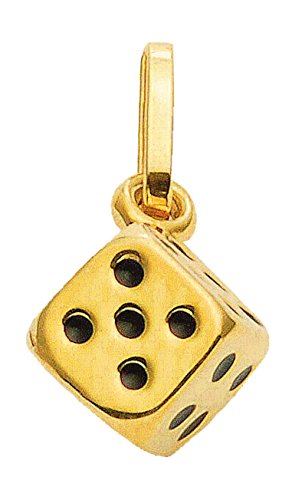 Würfel Anhänger Kettenanhänger aus 333 Gold 8 Karat Würfel Anhänger Kettenanhänger aus 333 Gold 8 Karat von Lifestyle Schmuck