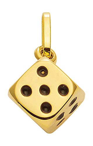 Würfel Anhänger Kettenanhänger aus 333 Gold 8 Karat Würfel Anhänger Kettenanhänger aus 333 Gold 8 Karat von Lifestyle Schmuck