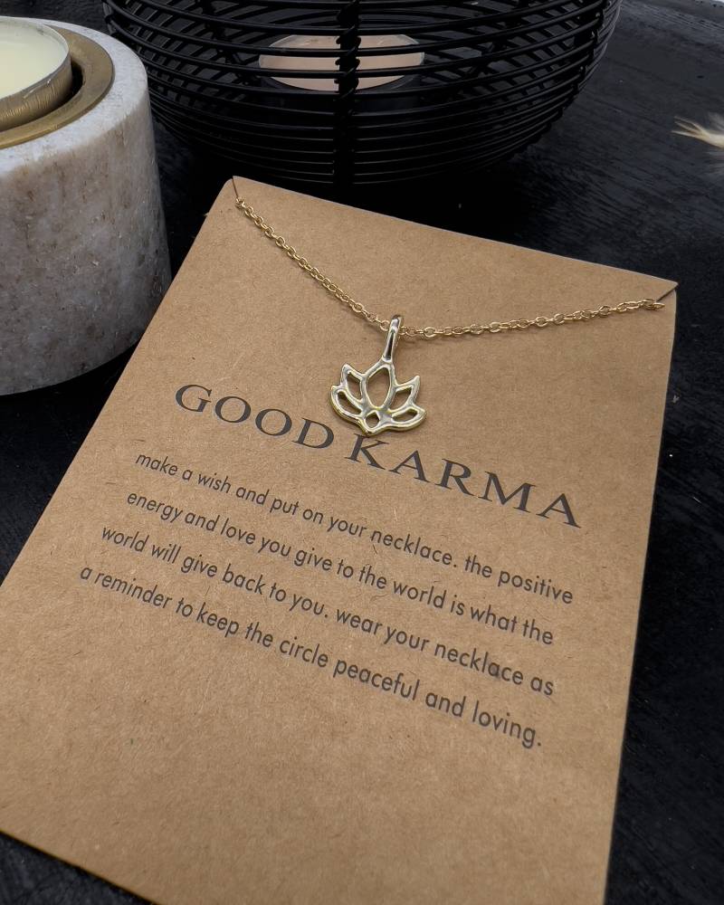 Lotusblüte Kette, Goldene Kette Mit Als Anhänger, Goldene Lotusblüte, Spirit Lotus Lotusblüte Kette, Goldene Kette Mit Als Anhänger, Goldene Lotusblüte, Spirit Lotus von LifestyleAccessoires