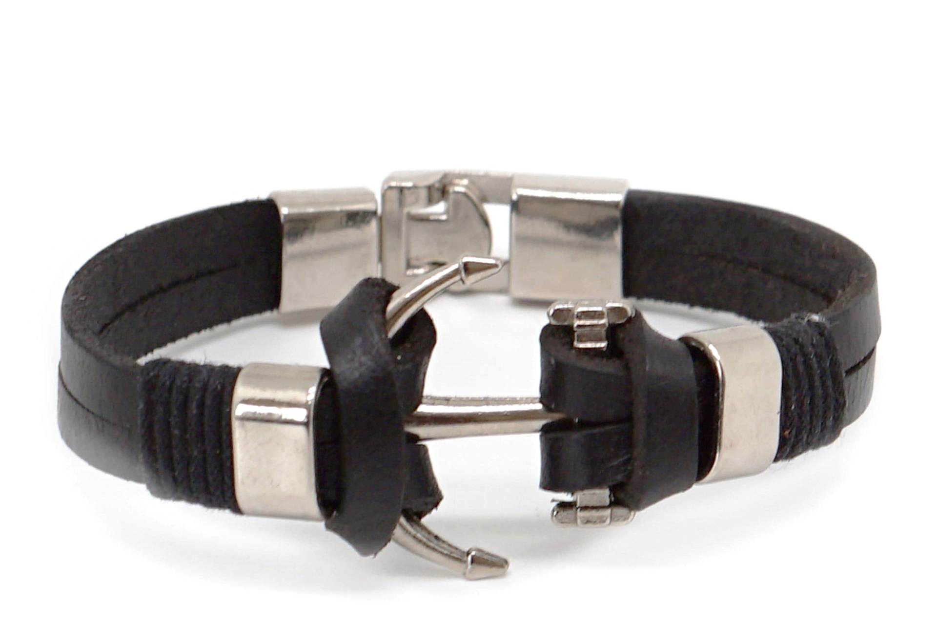 Lederarmband Im Maritimen Stil Mit Anker Lederarmband Im Maritimen Stil Mit Anker von LifestyleByDK