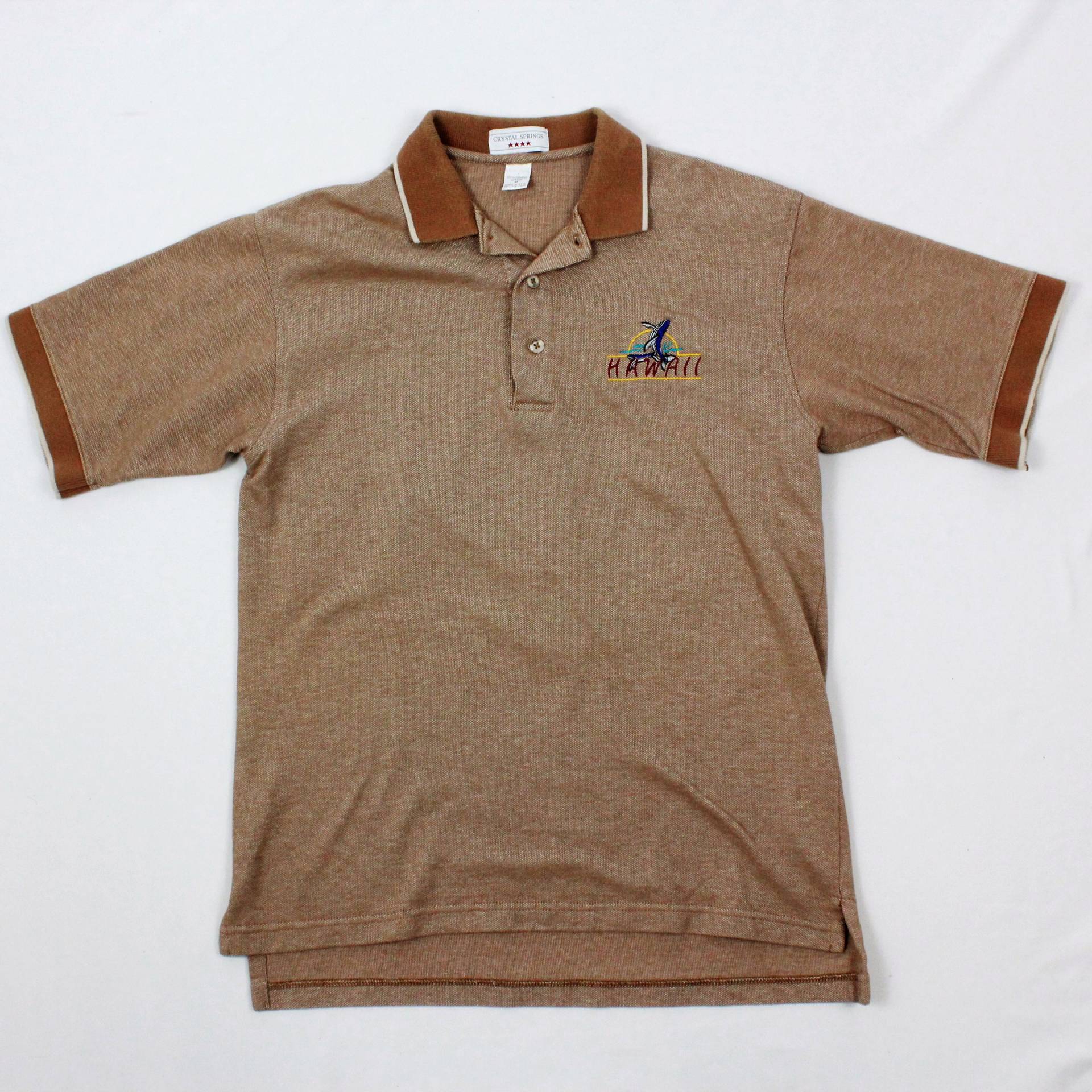Jahrgang Hawaii Blauwal Polo-Shirt Erwachsene M Mittlere Gekämmte Baumwolle Kragen Rugby Jahrgang Hawaii Blauwal Polo-Shirt Erwachsene M Mittlere Gekämmte Baumwolle Kragen Rugby von LifestyleSupplyCo