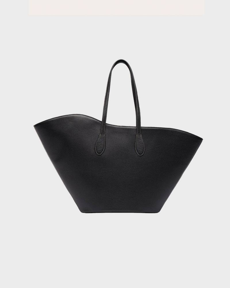 Liffner Bag Open Tulip Tote Large Black von Liffner