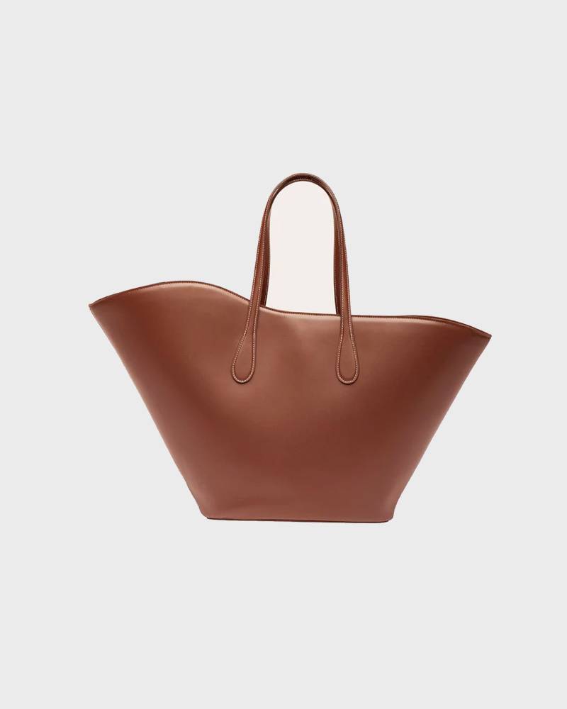 Liffner Bag Open Tulip Tote Large Brown von Liffner