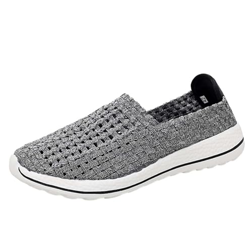 Lifup Damen Slip on Sneaker Frauen Gewebt Atmungsaktiv Walkingschuhe Turnschuhe Leicht Laufschuhe Sportschuhe Bequeme Schlupfschuhe Grau 38 EU Lifup Damen Slip on Sneaker Frauen Gewebt Atmungsaktiv Walkingschuhe Turnschuhe Leicht Laufschuhe Sportschuhe Bequeme Schlupfschuhe Grau 38 EU von Lifup