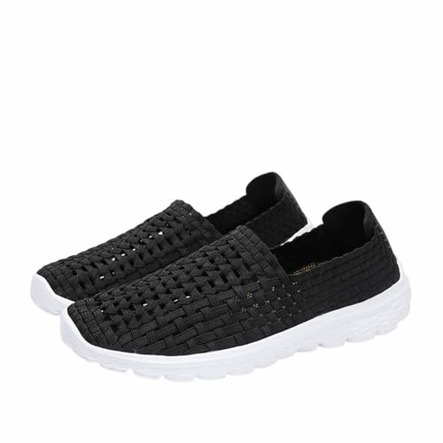 Lifup Slip-On Sneakers Herren Sportschuhe Laufschuhe Fitness Ohne Schnürsenkel Walkingschuhe Turnschuhe Atmungsaktiv Freizeitschuhe Schwarz 4 40 EU Lifup Slip-On Sneakers Herren Sportschuhe Laufschuhe Fitness Ohne Schnürsenkel Walkingschuhe Turnschuhe Atmungsaktiv Freizeitschuhe Schwarz 4 40 EU von Lifup