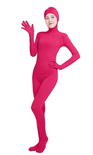 Lifup Unisex Ganzkörperanzug mit Füßen Catsuit Gesicht Offene Unitard Anzug Suit Kostüm Fuchsie M Lifup Unisex Ganzkörperanzug mit Füßen Catsuit Gesicht Offene Unitard Anzug Suit Kostüm Fuchsie M von Lifup