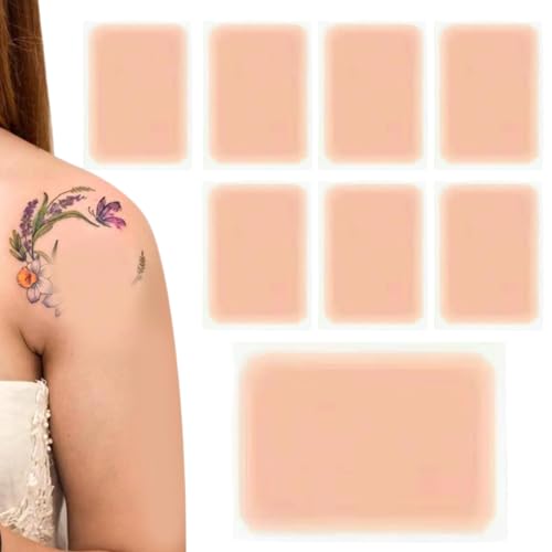 8pcs Tattoo Deck -Klebeband, wasserdichte unsichtbare ultra -dünne Tattoo -Deck -Patch, 3, 4x5 Cuttable Make -up für Narben- und Geburtsmarks wasserdicht 8pcs Tattoo Deck -Klebeband, wasserdichte unsichtbare ultra -dünne Tattoo -Deck -Patch, 3, 4x5 Cuttable Make -up für Narben- und Geburtsmarks wasserdicht von Ligeinsrk