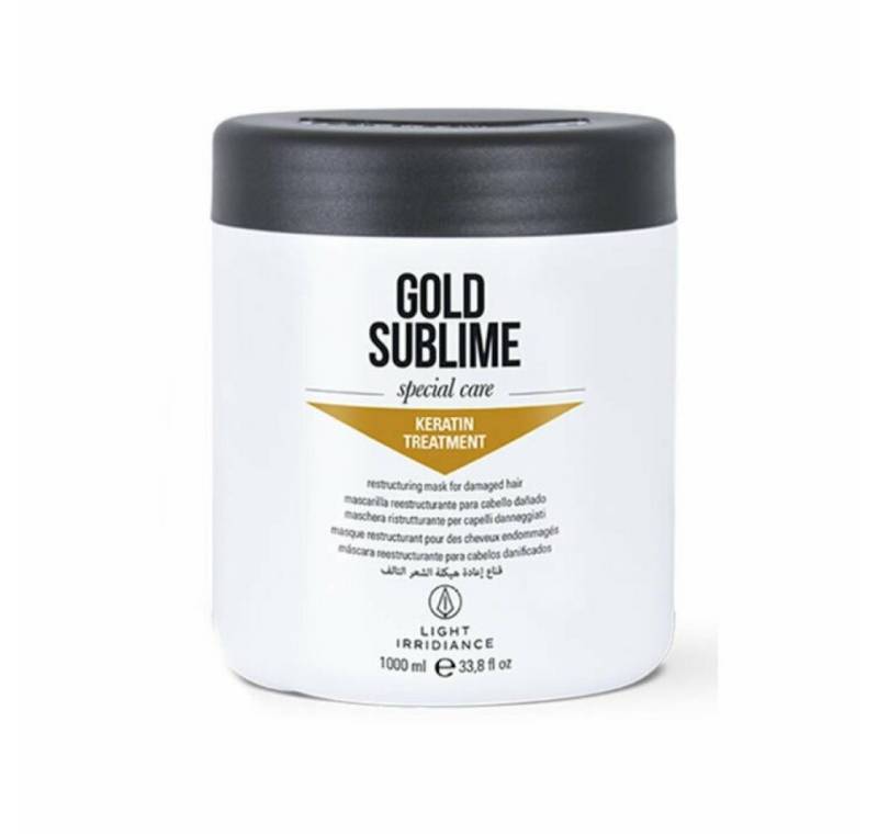 Light Irridiance Haarkur Gold Sublime Keratin Treatment Mask 1000ml Light Irridiance Haarkur Gold Sublime Keratin Treatment Mask 1000ml von Light Irridiance