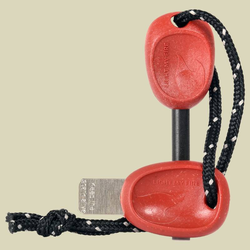 Swedish FireSteel Bio scout rot - rockyred von Light My Fire