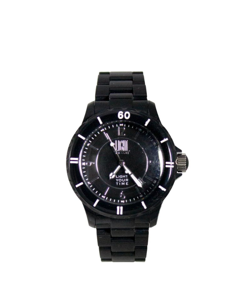 Light Time Quarzuhr Armbanduhr Herren Kunststoff Datum Schwarz L116BLK Light Time Quarzuhr Armbanduhr Herren Kunststoff Datum Schwarz L116BLK von Light Time