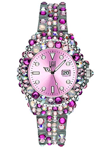 Light Time Women's Analog-Digital Automatic Uhr mit Armband S7203778 von Light Time