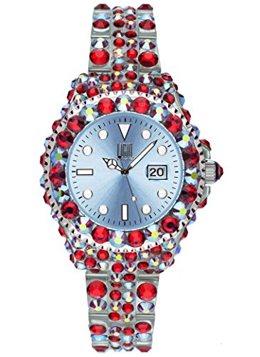 Light Time Women's Analog-Digital Automatic Uhr mit Armband S7203785 von Light Time