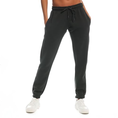 Light & Shade Damen Soft Touch Loungewear Jogginghose Jogger, Holzkohle, L von Light & Shade