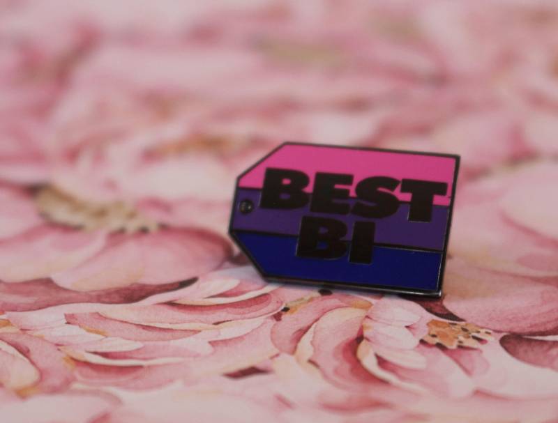Best Bi Hard Emaille Pin | Anstecknadel Abzeichen Flair Lgbtq Best Bi Hard Emaille Pin | Anstecknadel Abzeichen Flair Lgbtq von LightOfTheMoonPins