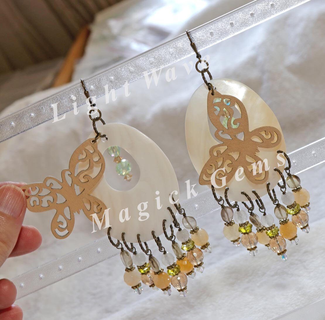 Erde Mutter Schmetterling Ohrringe - Kostenlose Schiff Usa Erde Mutter Schmetterling Ohrringe - Kostenlose Schiff Usa von LightWaveMagickGems