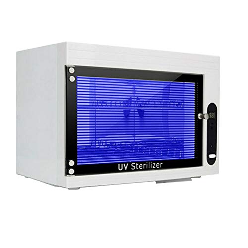 Lightakai UV-Desinfektionsschrank, 6W 220V Maniküre Werkzeuge Reiniger Maschine LED UV Desinfektionsbox mit Timer, Hocheffiziente Sterilisation,für Maniküre-Tools, Pinzetten und Handtücher von Lightakai